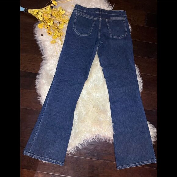 Whittall & Shon high waisted sailor style flare denim jeans sz medium - Picture 9 of 9